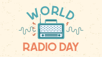 Simple Radio Day Facebook event cover Image Preview