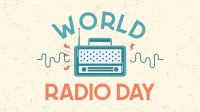 Simple Radio Day Facebook Event Cover Image Preview