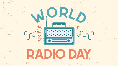 Simple Radio Day Facebook event cover Image Preview