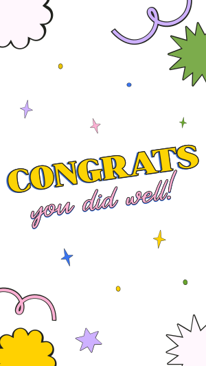 Congrats To You! Facebook story Image Preview