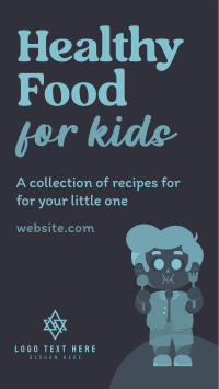Healthy Recipes for Kids Facebook story Image Preview