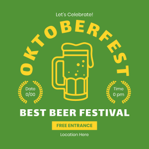 Best Oktoberfest  Instagram post Image Preview