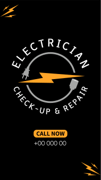 Professional Electrician TikTok video Image Preview