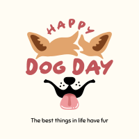 Dog Day Face Instagram post Image Preview