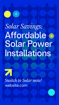 Solar Power Installations TikTok Video Preview