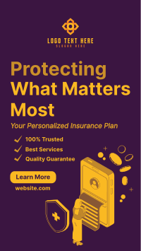 Insurance Investment Plan Instagram Story Design