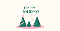 Happy Holidays Facebook Ad Design