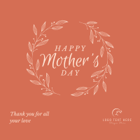 Floral Mother's Day Linkedin Post Image Preview