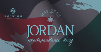 Jordan Independence Flag  Facebook ad Image Preview