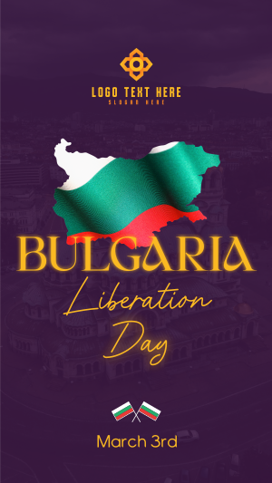 Bulgaria Liberation Day Instagram story Image Preview