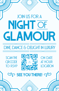 Elegant Art Deco Invitation Preview