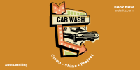 Car Wash Signage Twitter post Image Preview