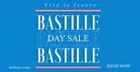 Happy Bastille Day Facebook ad Image Preview