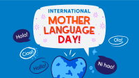 World Mother Language Facebook Event Cover Design
