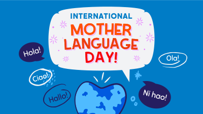 World Mother Language Facebook event cover Image Preview