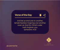 Verse of the Day Facebook post Image Preview