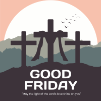 Good Friday Scenery Linkedin Post Image Preview