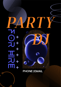 Party DJ Poster Design