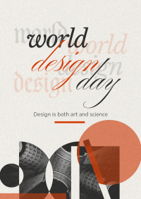 Contemporary Abstract Design Day Poster Design