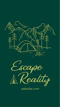 Escape Reality Instagram story Image Preview