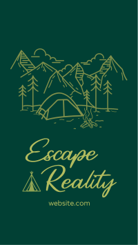 Escape Reality Instagram Story Image Preview