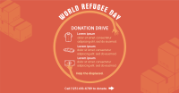 World Refugee Day Donations Facebook Ad Design