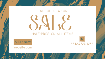 Abstract Sale Facebook event cover Image Preview