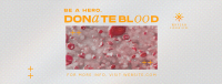 Modern Blood Donation Facebook cover Image Preview