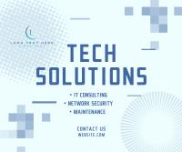 Pixel Tech Solutions Facebook Post Design
