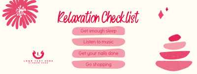 Keep Calm & Relax Facebook cover Image Preview