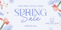 Sale of Spring Twitter post Image Preview