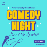 Stand Up Comedy Special Instagram post Image Preview