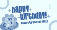 Happy Birthday Greeting Facebook Ad Design