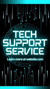 Tech Support Service Instagram Reel Preview