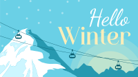 Winter Morning Facebook Event Cover Design