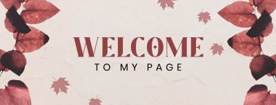 Autumn Season Leaves Facebook cover Image Preview