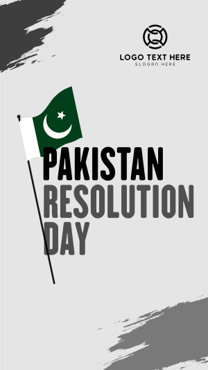 Pakistan Resolution Facebook story Image Preview