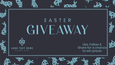 Blooming Bunny Giveaway Facebook Event Cover Image Preview