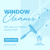 Squeaky Clean Windows Instagram Post Design
