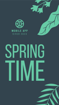 Spring Time Instagram story Image Preview