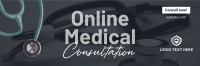 Expert Online Doctor Twitter header (cover) Image Preview
