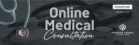 Expert Online Doctor Twitter Header Image Preview