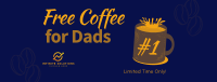Father's Day Coffee Facebook cover Image Preview