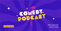 Comedy Podcast Facebook ad Image Preview