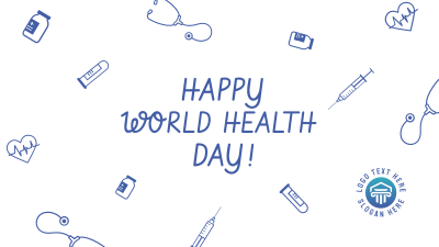 World Health Day Icons Facebook event cover Image Preview
