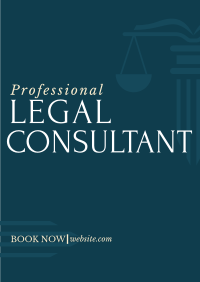 Professional Legal Consultant Poster Image Preview