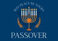 Passover Event Postcard Design