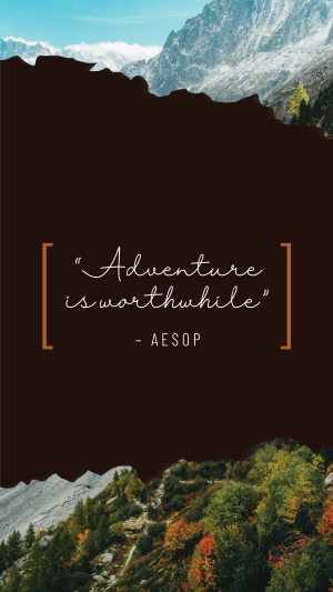 Adventure Facebook story Image Preview