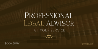 Legal Advisor At Your Service Twitter post Image Preview