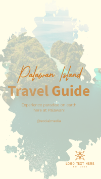Palawan Travel Guide Facebook story Image Preview